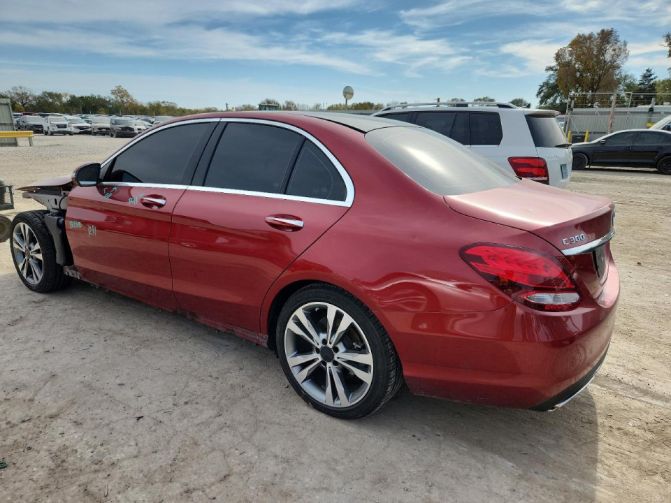Mercedes-Benz C-CLASS 2016 — Copart