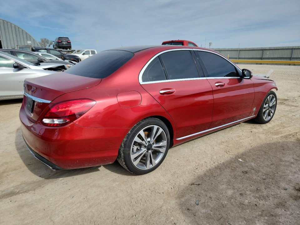 Mercedes-Benz C-CLASS 2016 — Copart