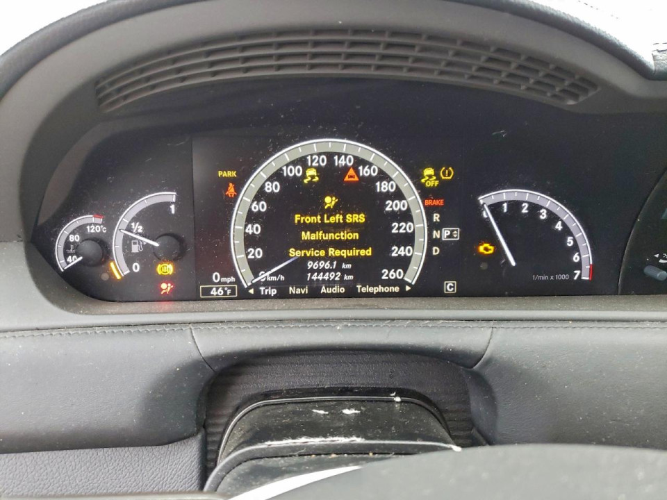Mercedes-Benz CL-CLASS 2010 — Copart