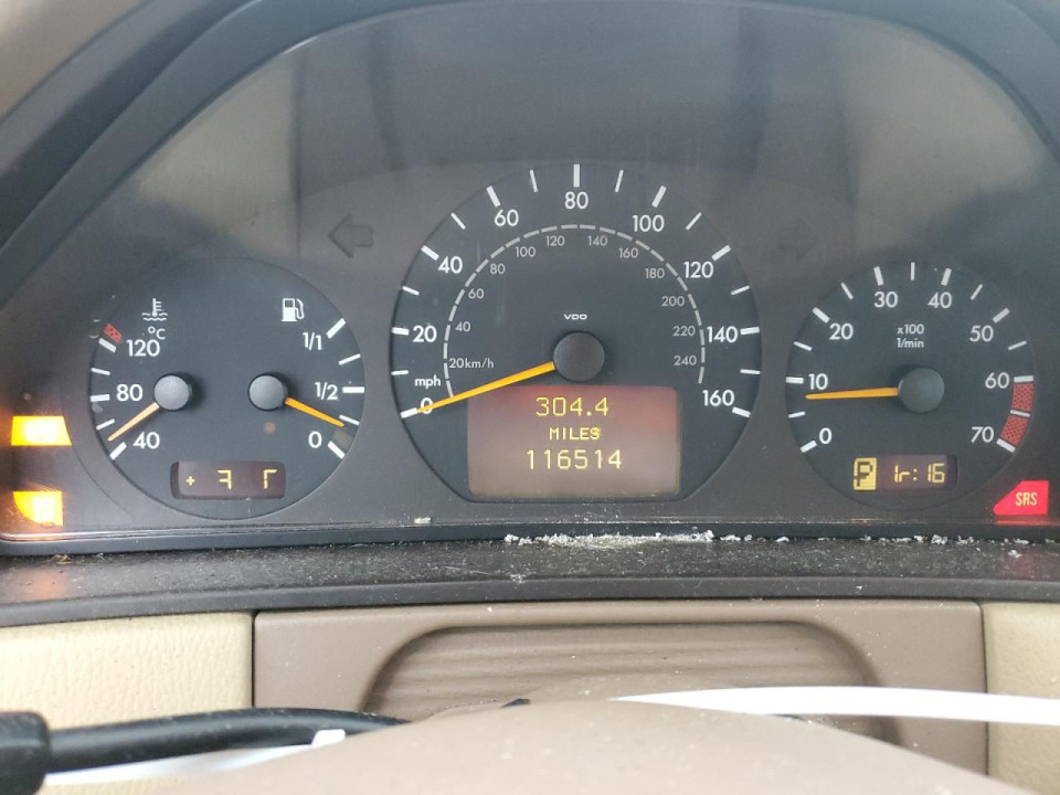 Mercedes-Benz E-CLASS 2002 — Copart