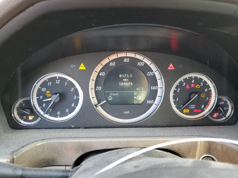 Mercedes-Benz E-CLASS 2011 — Copart