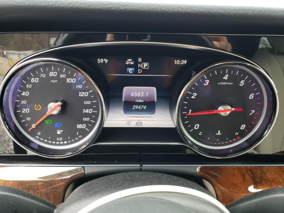 Mercedes-Benz E-CLASS 2019 — Copart