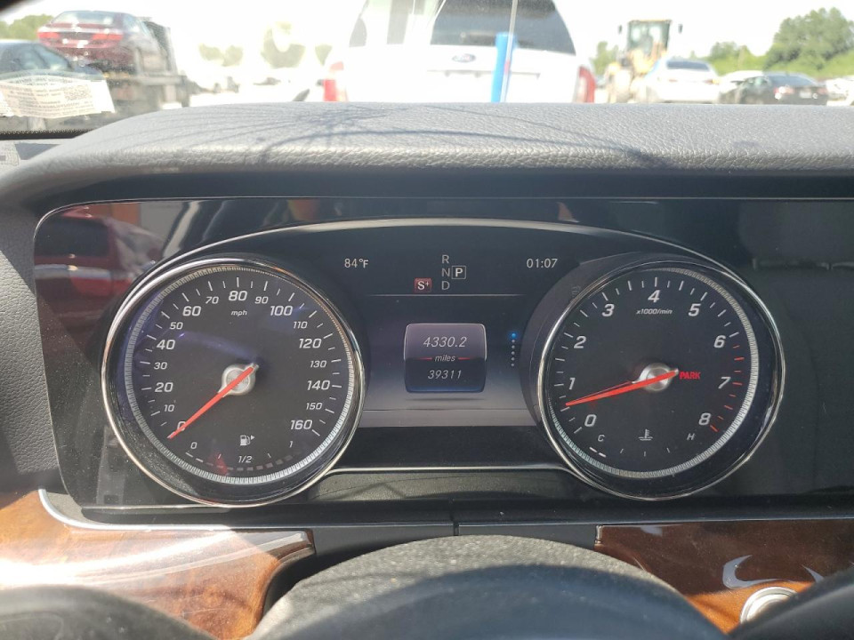 Mercedes-Benz E-CLASS 2019 — Copart