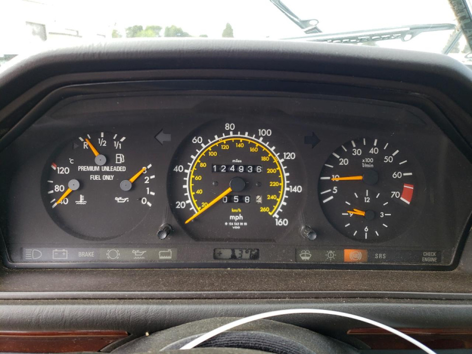 Mercedes-Benz E-CLASS 1995 — Copart