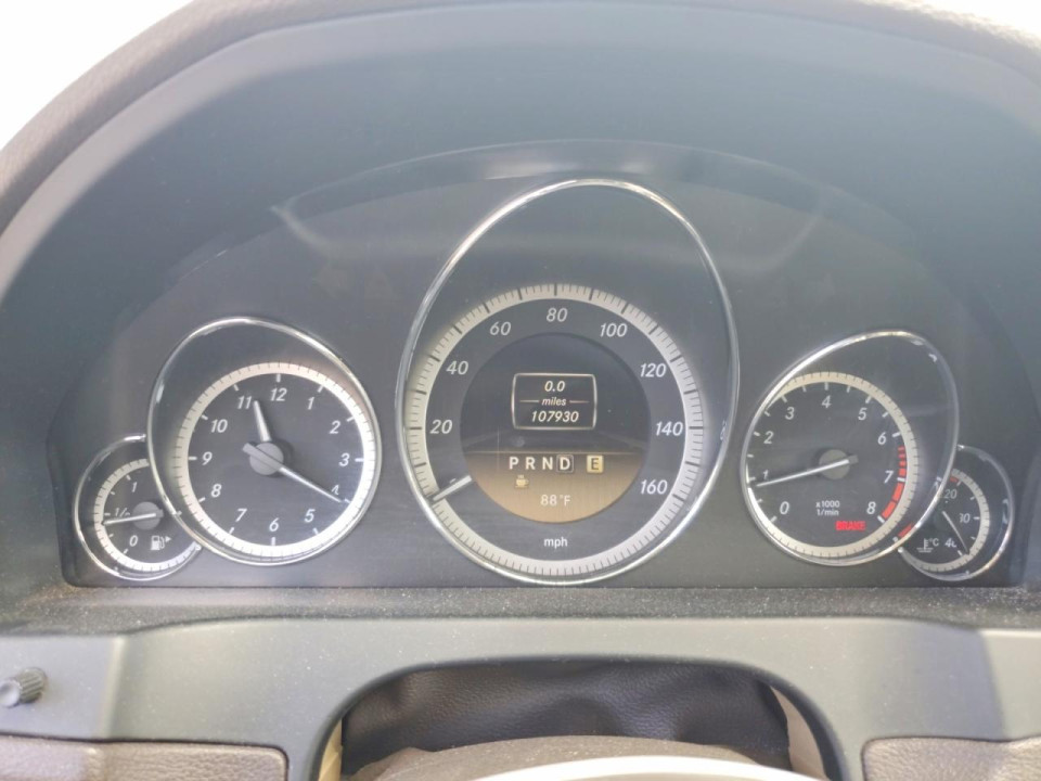 Mercedes-Benz E-CLASS 2012 — Copart