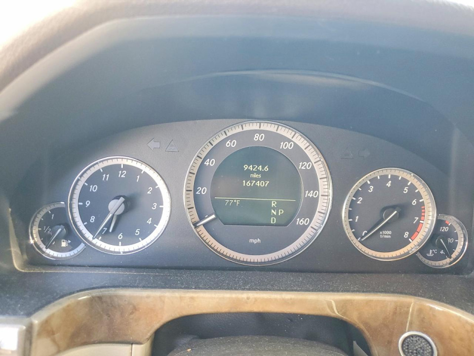 Mercedes-Benz E-CLASS 2011 — Copart