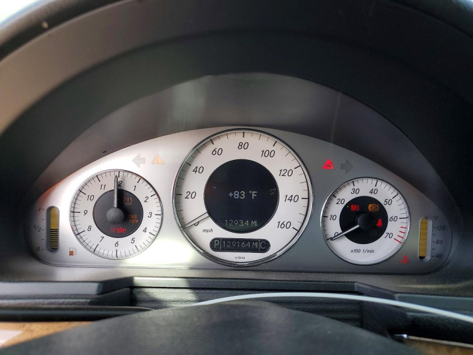 Mercedes-Benz E-CLASS 2009 — Copart