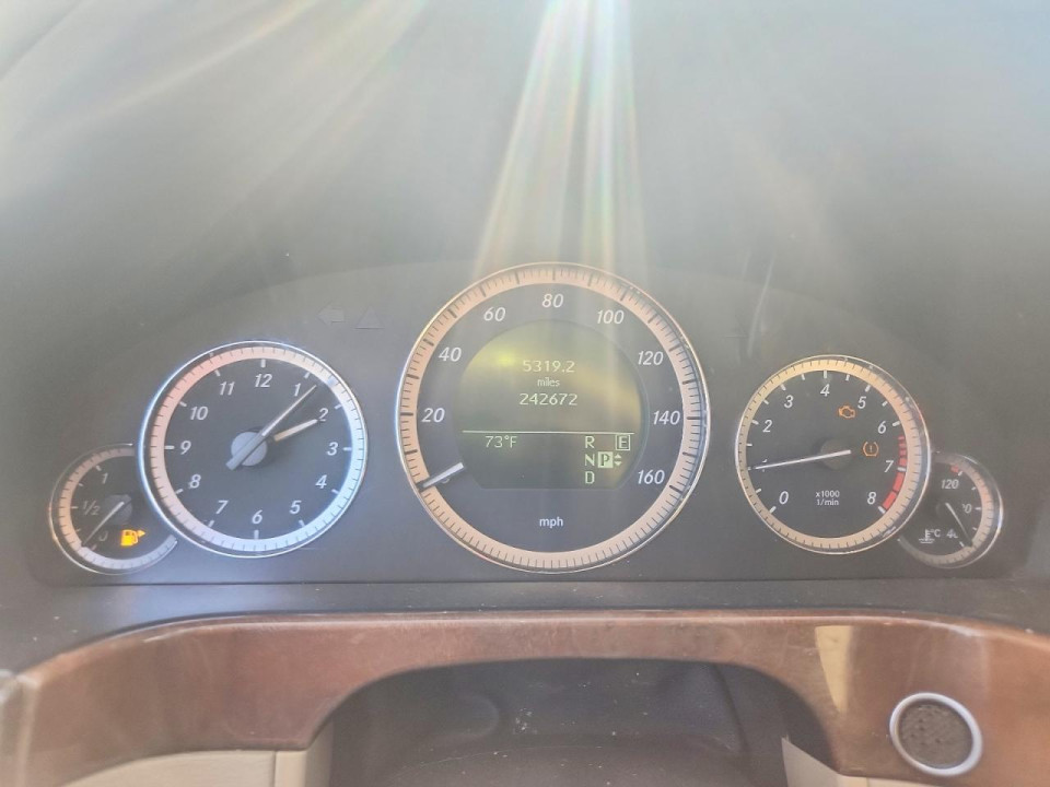 Mercedes-Benz E-CLASS 2011 — Copart