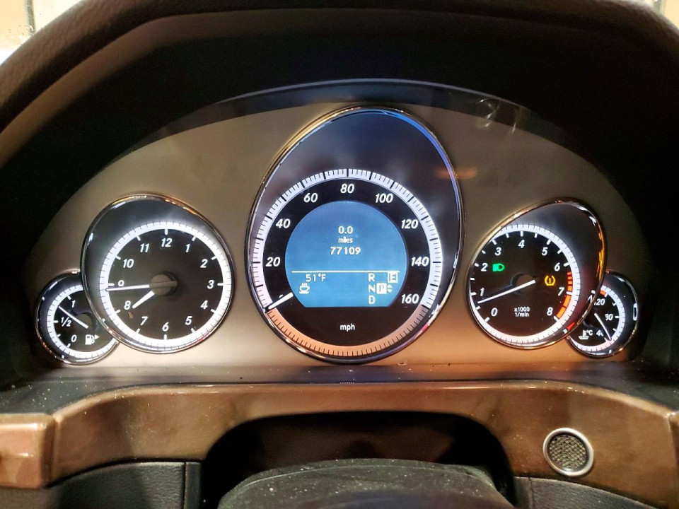 Mercedes-Benz E-CLASS 2011 — Copart