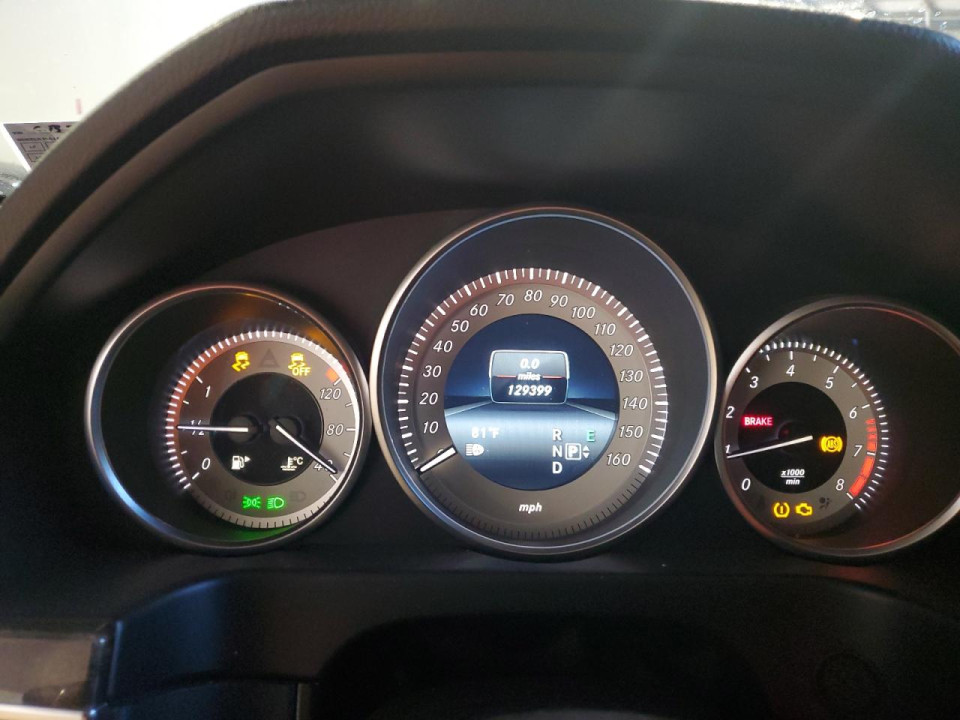 Mercedes-Benz E-CLASS 2016 — Copart