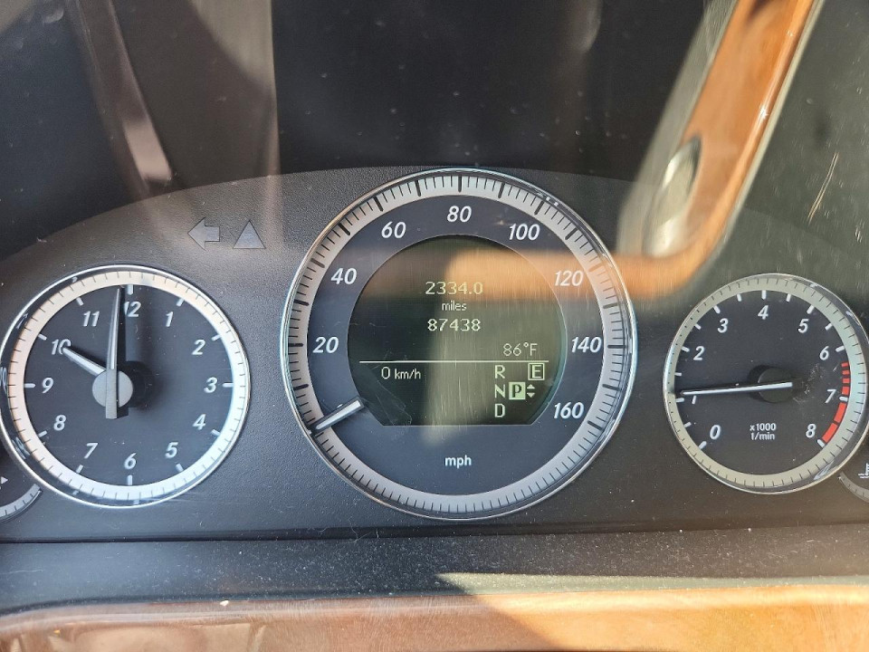 Mercedes-Benz E-CLASS 2011 — Copart