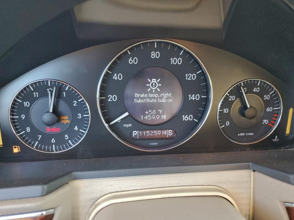 Mercedes-Benz E-CLASS 2006 — Copart