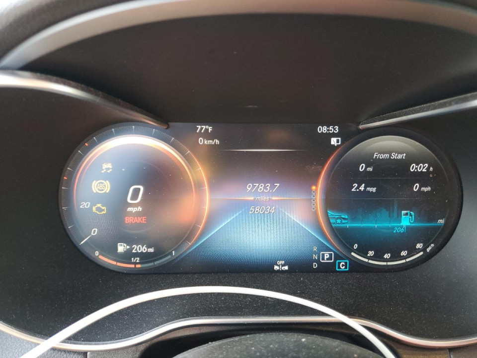 Mercedes-Benz GLC 2022 — Copart