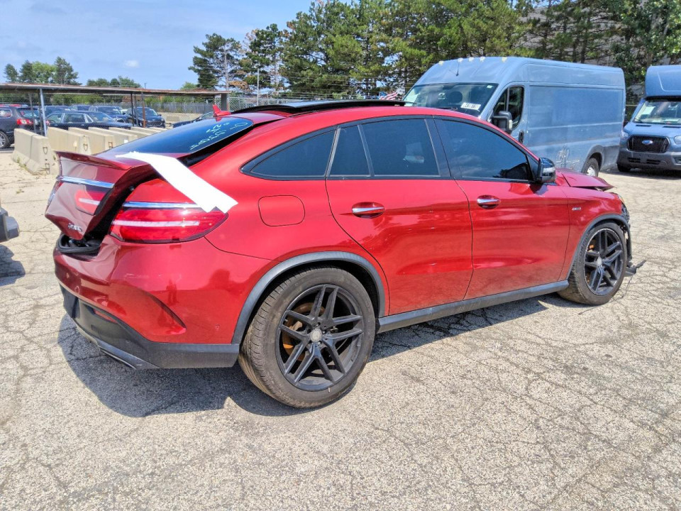 Mercedes-Benz GLE-CLASS 2016 — Copart