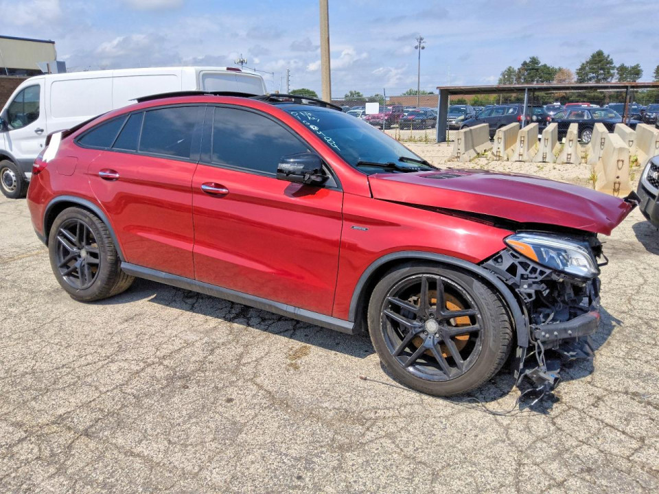 Mercedes-Benz GLE-CLASS 2016 — Copart