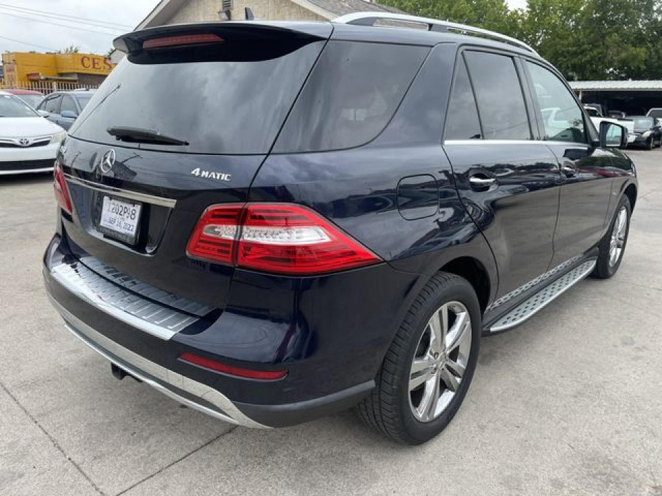 Mercedes-Benz M-CLASS 2012 — Copart
