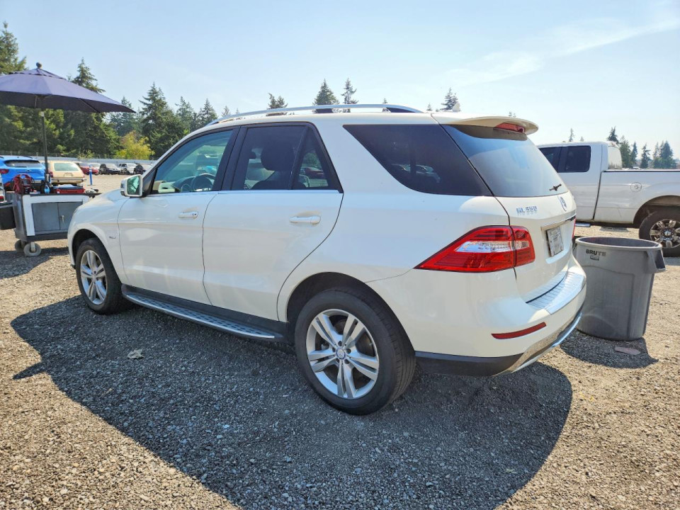 Mercedes-Benz M-CLASS 2012 — Copart