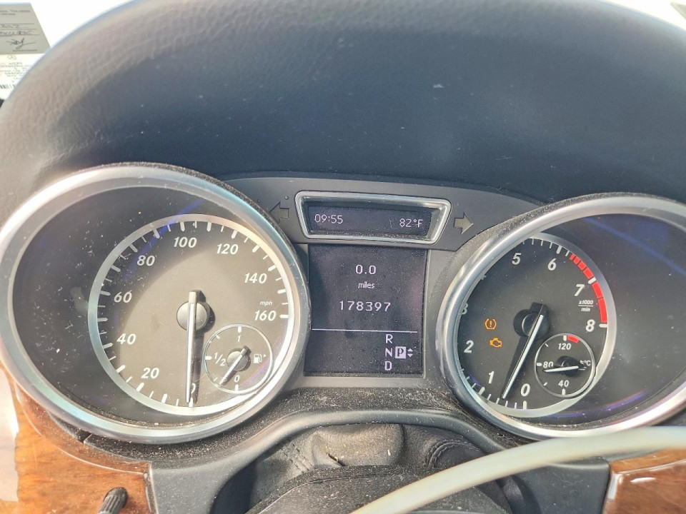 Mercedes-Benz M-CLASS 2012 — Copart