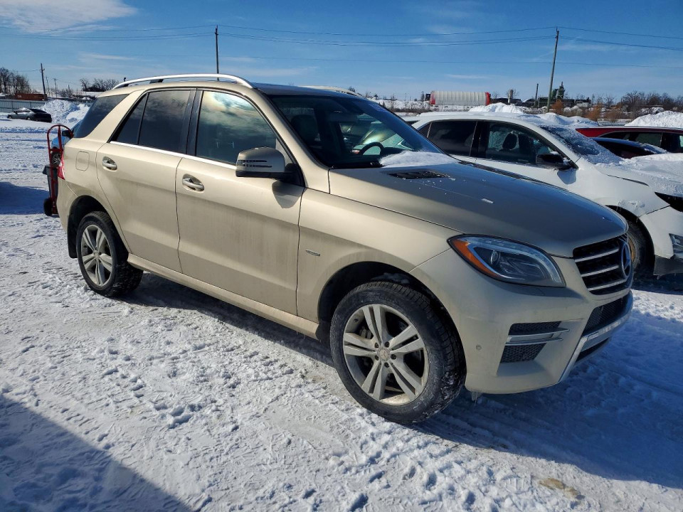 Mercedes-Benz M-CLASS 2012 — Copart