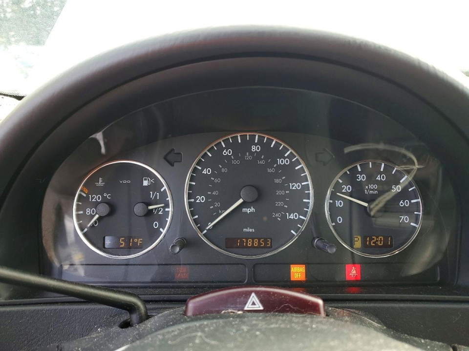 Mercedes-Benz M-CLASS 2003 — Copart