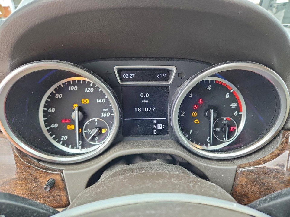 Mercedes-Benz M-CLASS 2012 — Copart