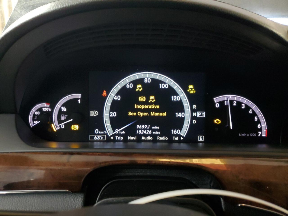Mercedes-Benz S-CLASS 2011 — Copart