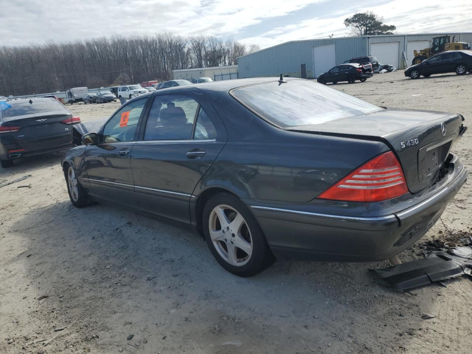 Mercedes-Benz S-CLASS 2004 — Copart