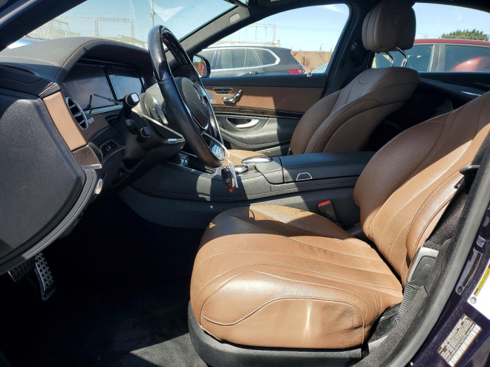 Mercedes-Benz S-CLASS 2015 — Copart