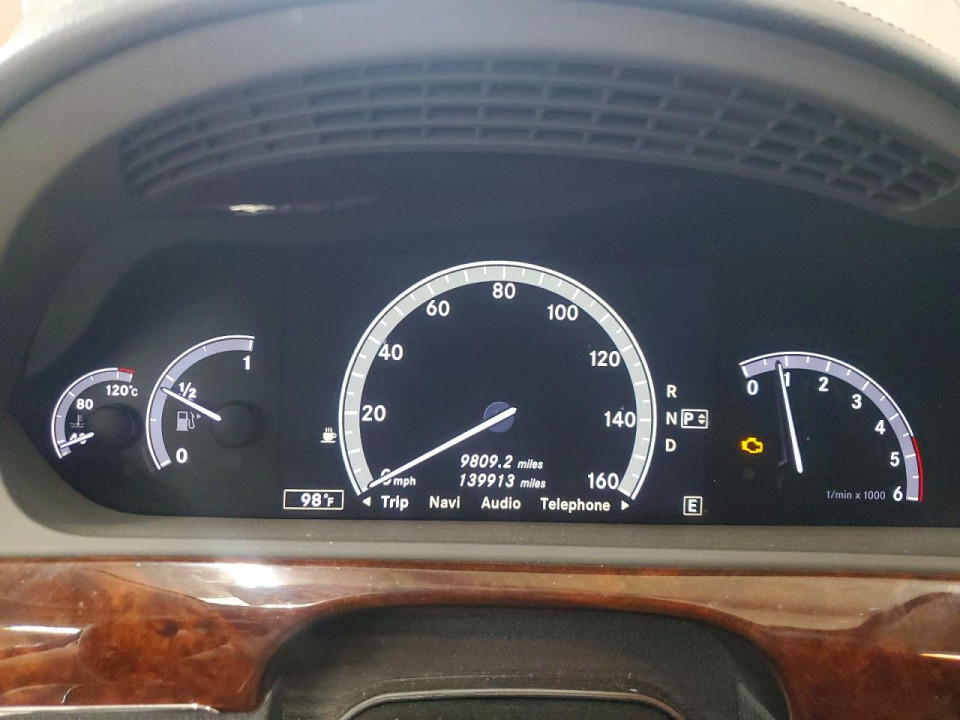 Mercedes-Benz S-CLASS 2012 — Copart