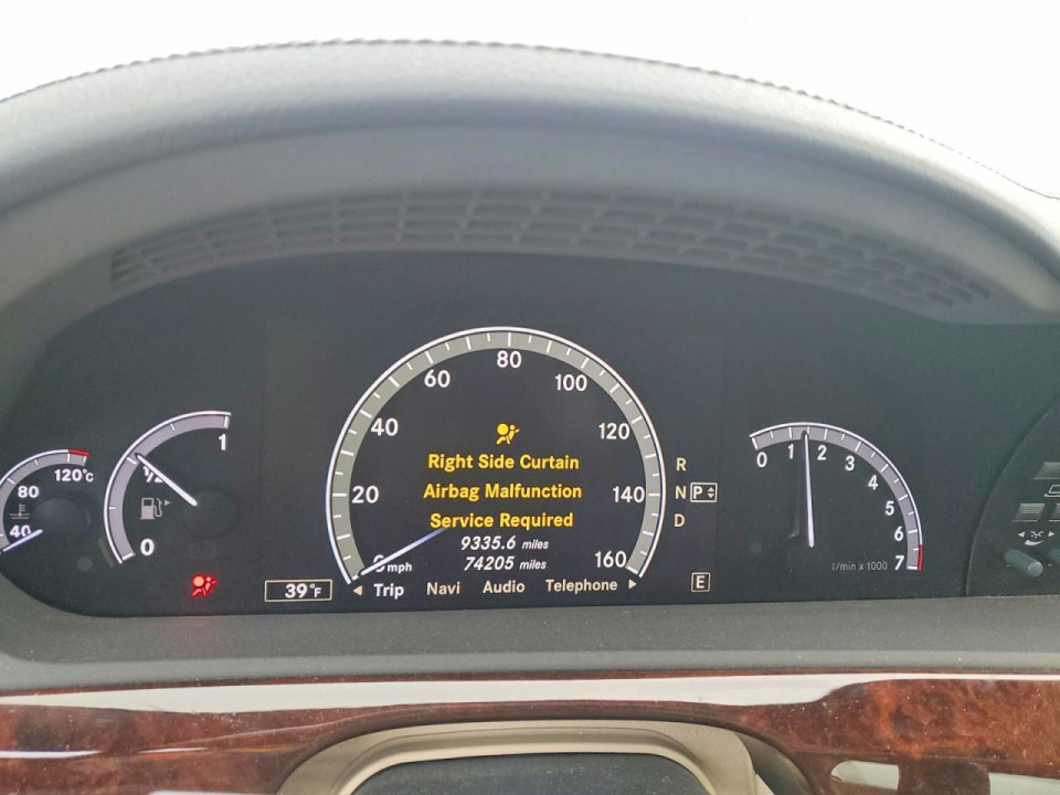 Mercedes-Benz S-CLASS 2013 — Copart
