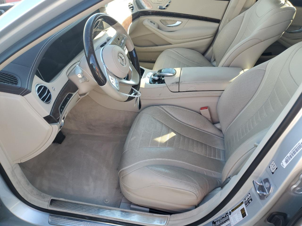 Mercedes-Benz S-CLASS 2019 — Copart