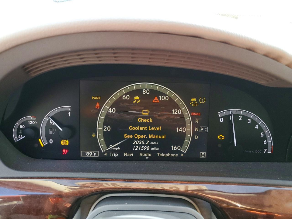Mercedes-Benz S 2012 — Copart
