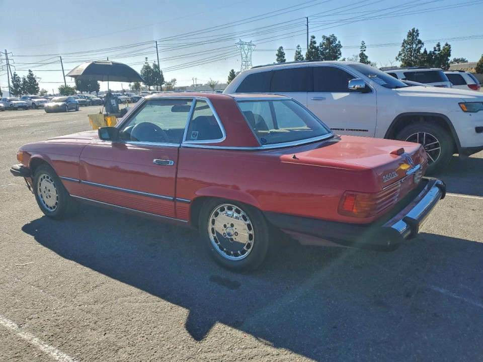 Mercedes-Benz SL-CLASS 1988 — Copart