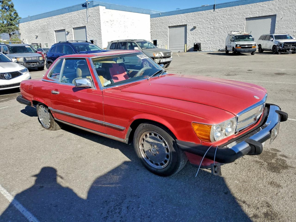 Mercedes-Benz SL-CLASS 1988 — Copart