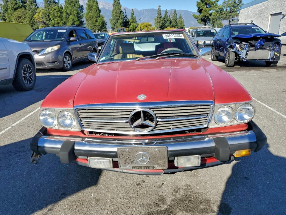Mercedes-Benz SL-CLASS 1988 — Copart