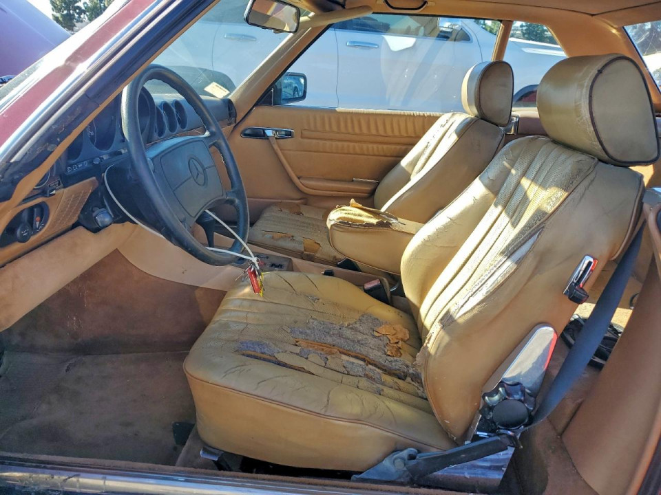 Mercedes-Benz SL-CLASS 1988 — Copart