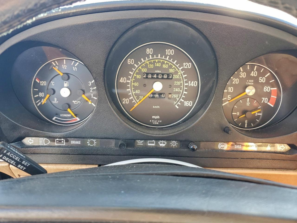 Mercedes-Benz SL-CLASS 1988 — Copart