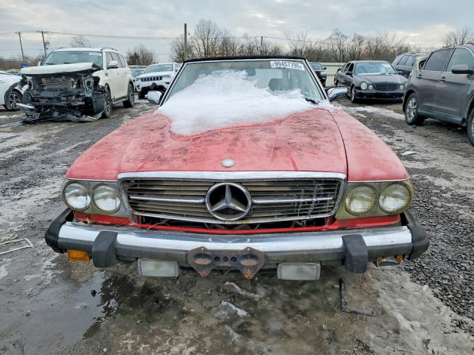 Mercedes-Benz SL-CLASS 1985 — Copart