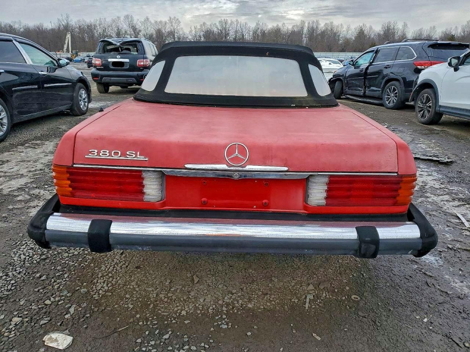 Mercedes-Benz SL-CLASS 1985 — Copart