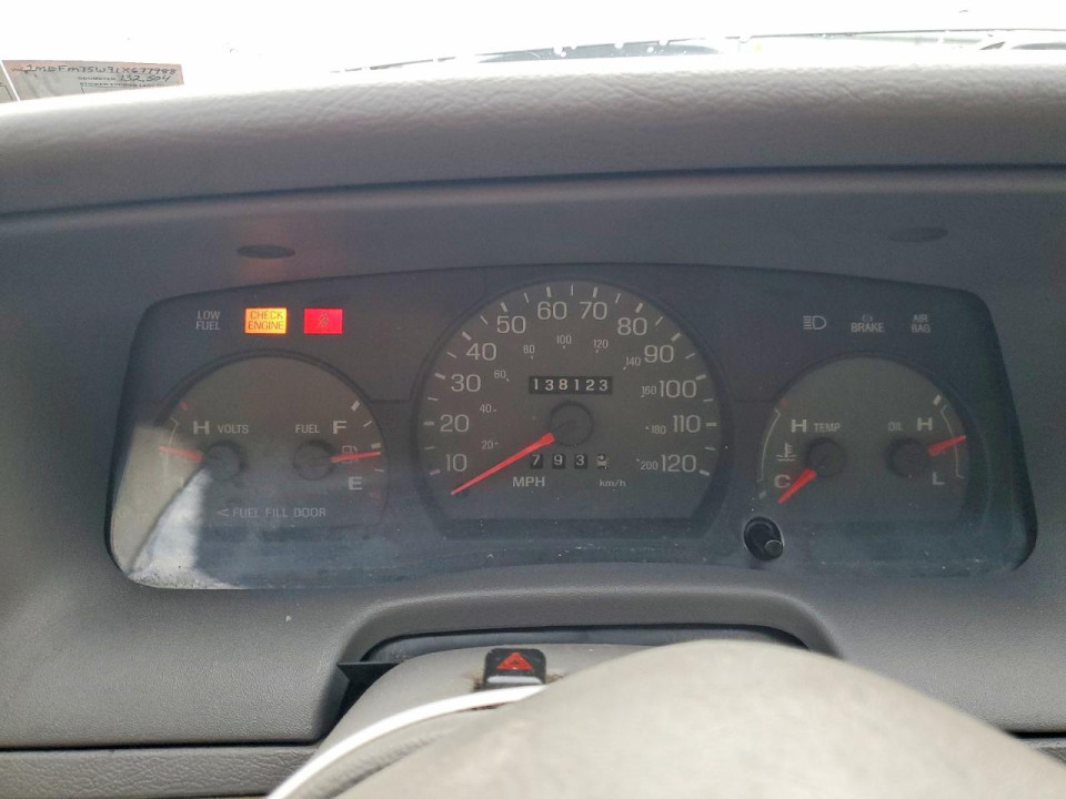 Mercury GRMARQUIS 2001 — Copart