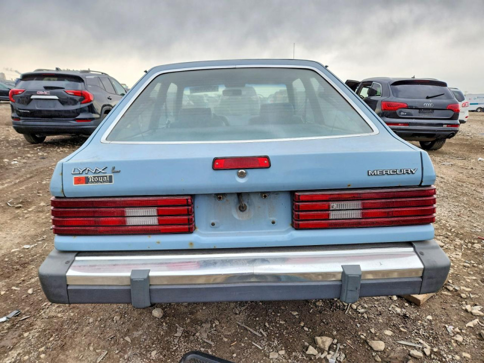 Mercury LYNX BASE 1986 — Copart