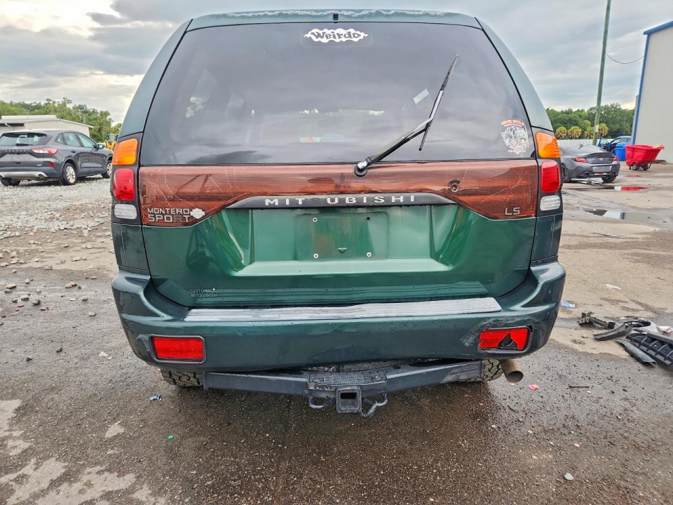 Mitsubishi MONTERO 2002 — Copart