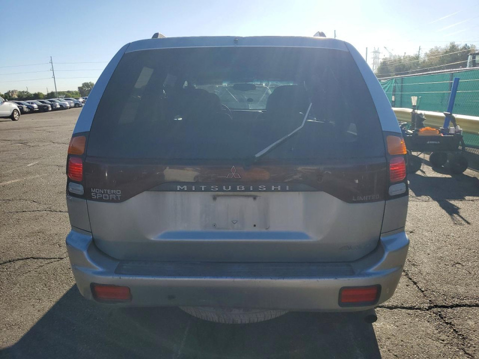 Mitsubishi MONTERO 2001 — Copart