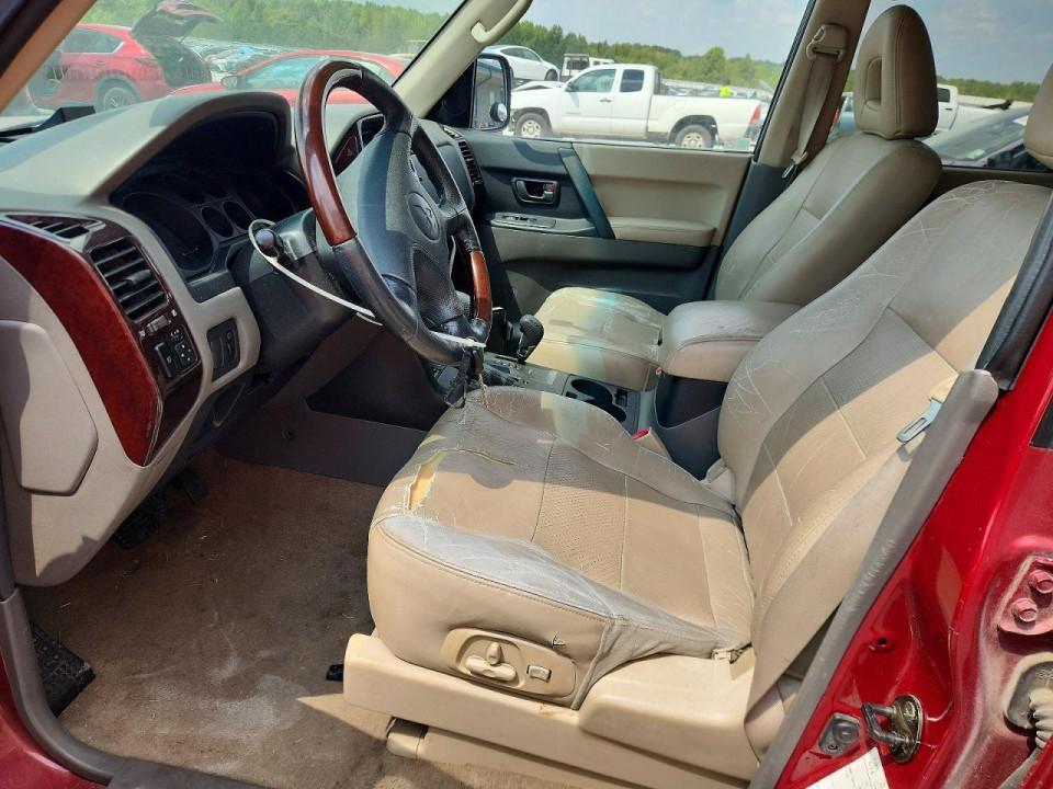 Mitsubishi MONTERO 2002 — Copart