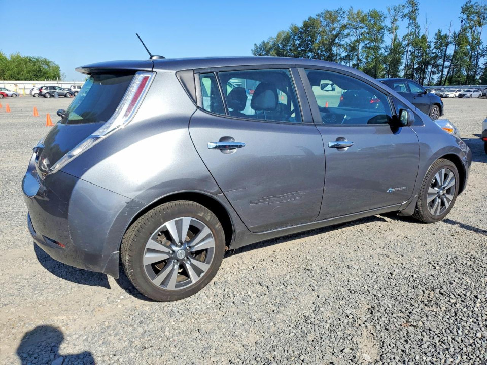 Nissan LEAF 2016 — Copart