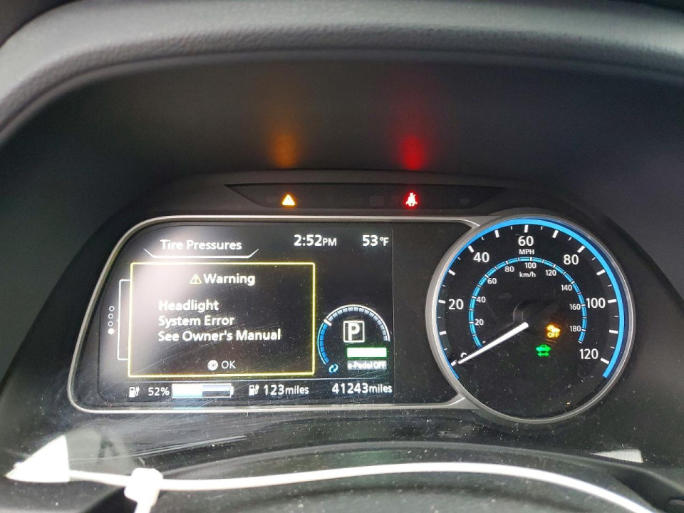 Nissan LEAF 2021 — Copart