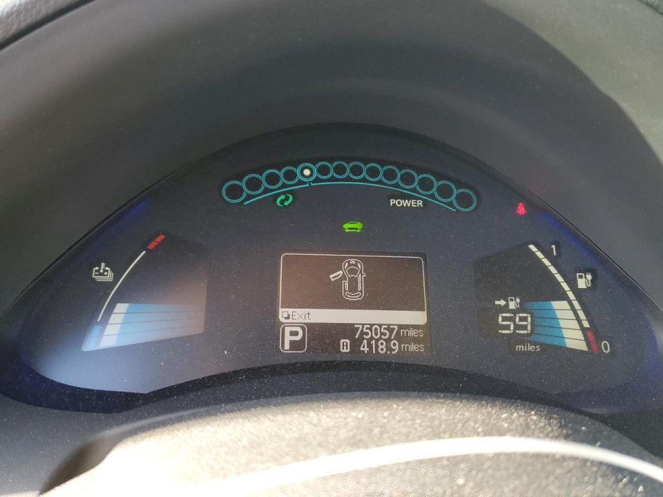 Nissan LEAF 2017 — Copart