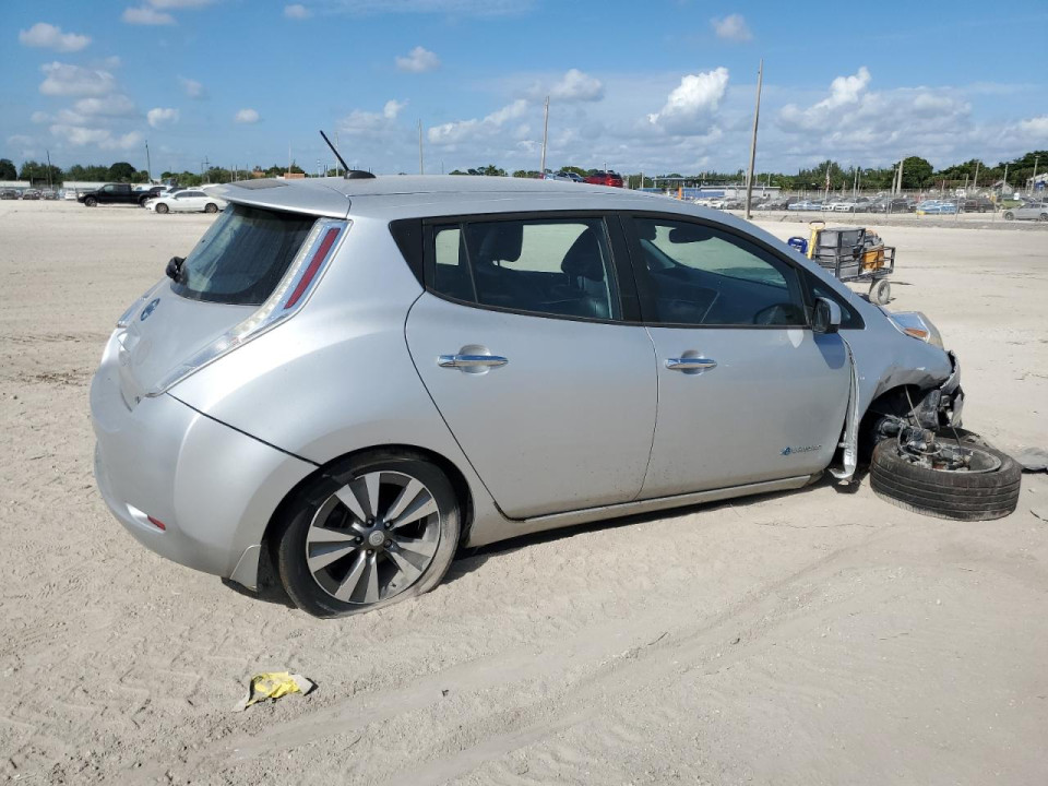 Nissan LEAF 2015 — Copart