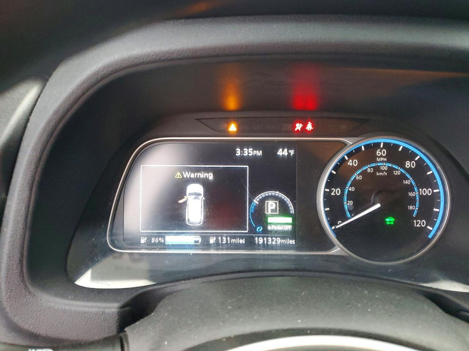 Nissan LEAF 2018 — Copart
