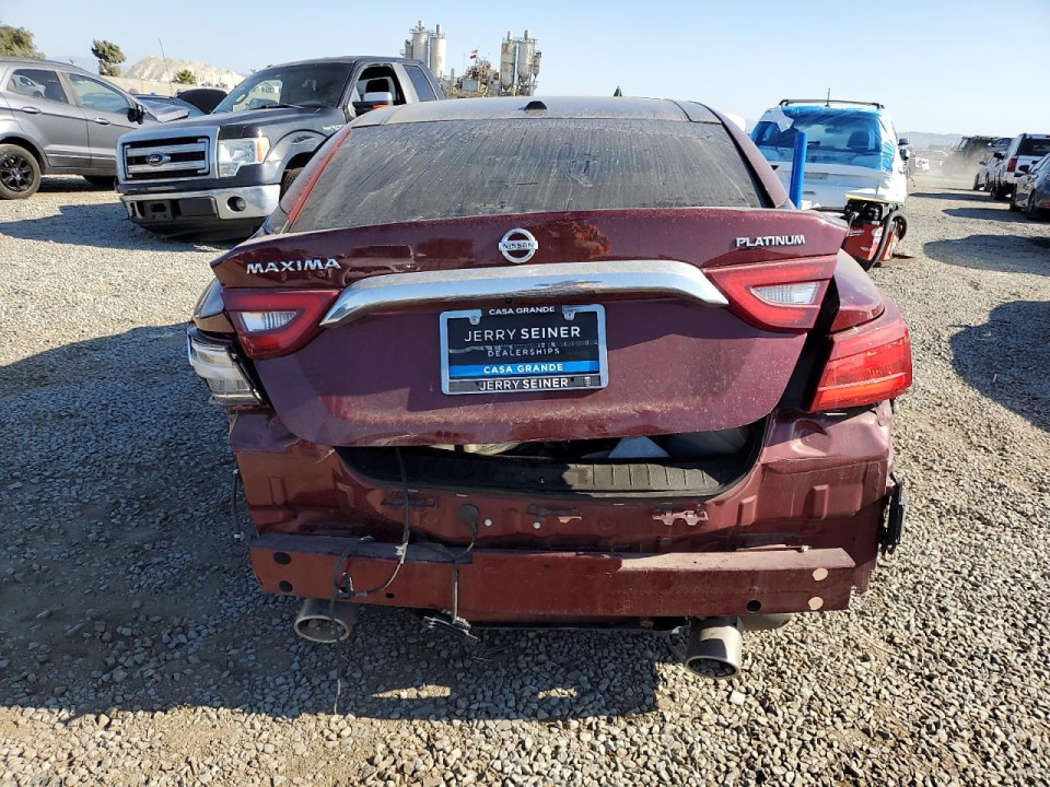 Nissan MAXIMA 2018 — Copart